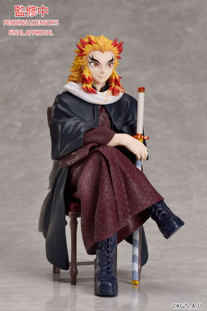 Demon Slayer: Kimetsu no Yaiba Statue Kyojuro Rengoku 16 cm - Versand: 5-7 Tage nach Bestellung