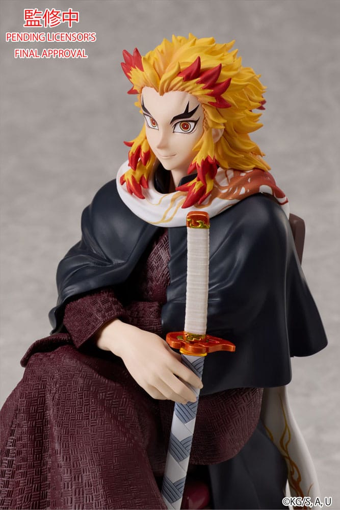Demon Slayer: Kimetsu no Yaiba Statue Kyojuro Rengoku 16 cm - Versand: 5-7 Tage nach Bestellung