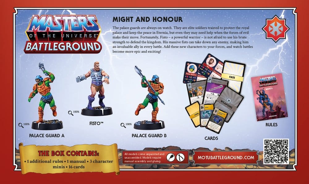 Masters of the Universe: Battleground Miniaturenspiel Wave 5: Masters of the Universe Faction *Englische Version* - Preorder - ETA: 25.07.2026