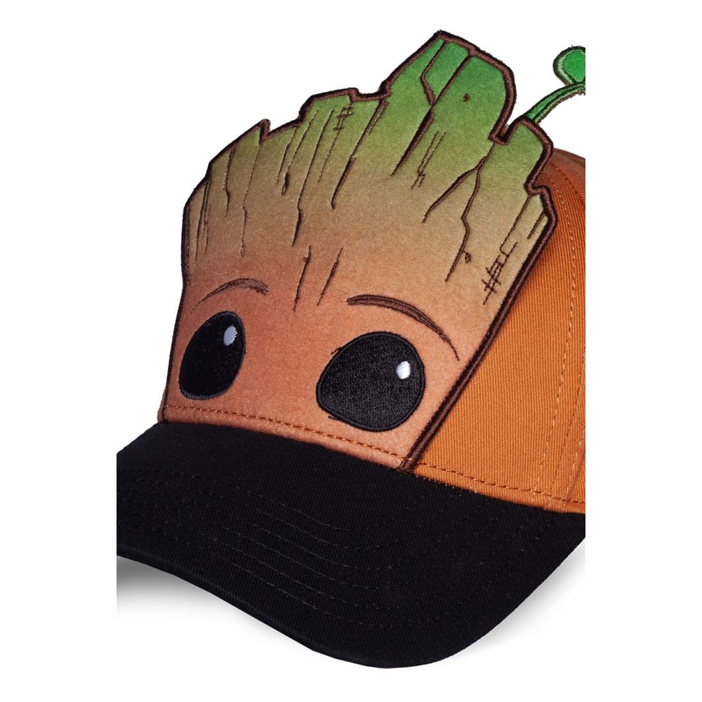 Guardians of the Galaxy Baseball Cap I Am Groot - Versand: 5-7 Tage nach Bestellung