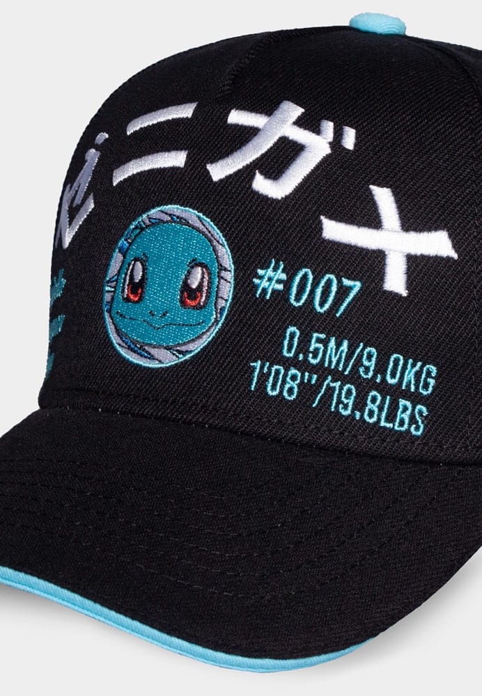 Pokemon Baseball Cap Squirtle - Versand: 5-7 Tage nach Bestellung