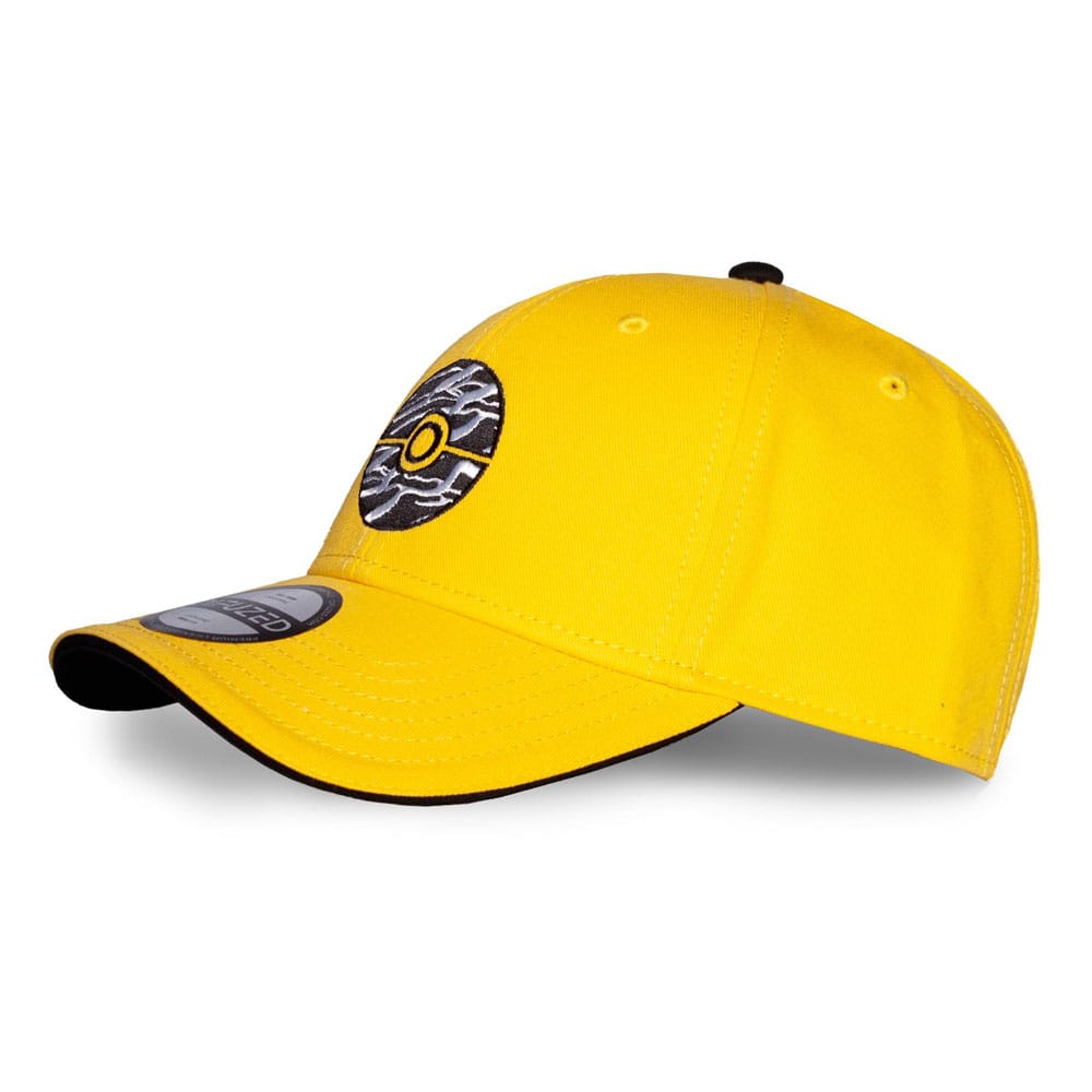 Pokemon Baseball Cap Pokeball gelb - Versand: 5-7 Tage nach Bestellung
