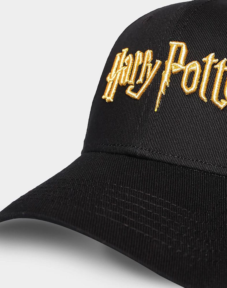 Harry Potter Baseball Cap Gold Logo - Versand: 5-7 Tage nach Bestellung