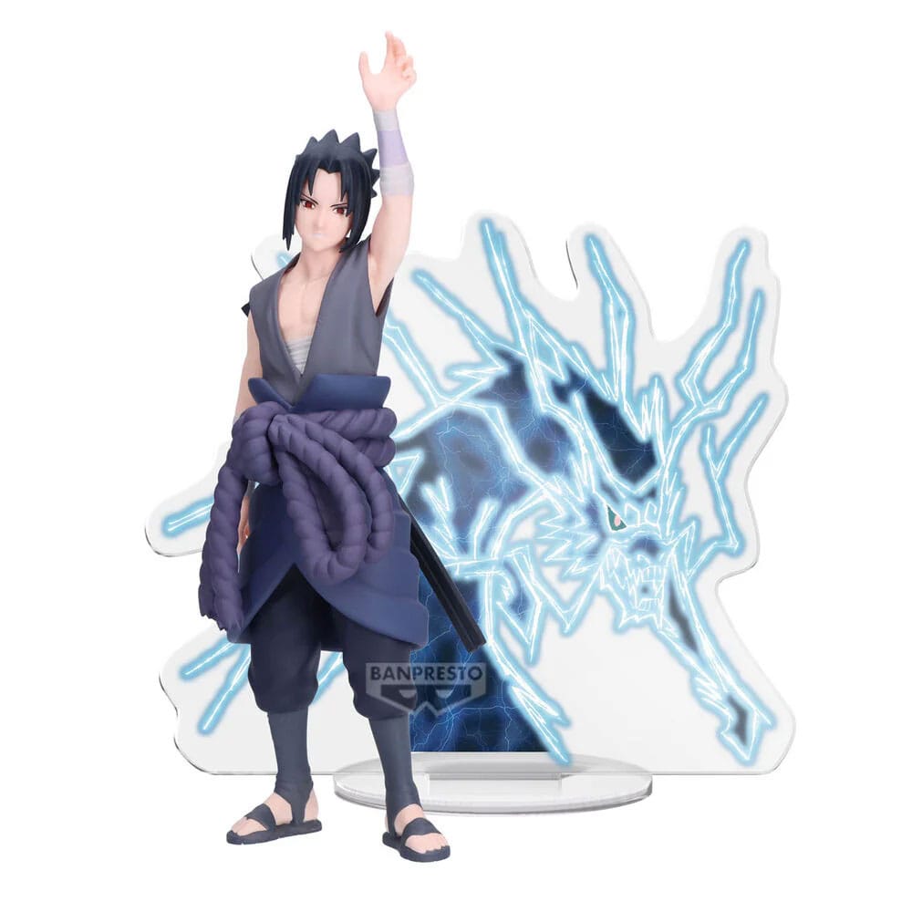 Naruto Shippuden Panel Spectacle PVC Statue Lightning Sasuke Uchiha 13 cm - Versand: 7 Tage nach Bestellung