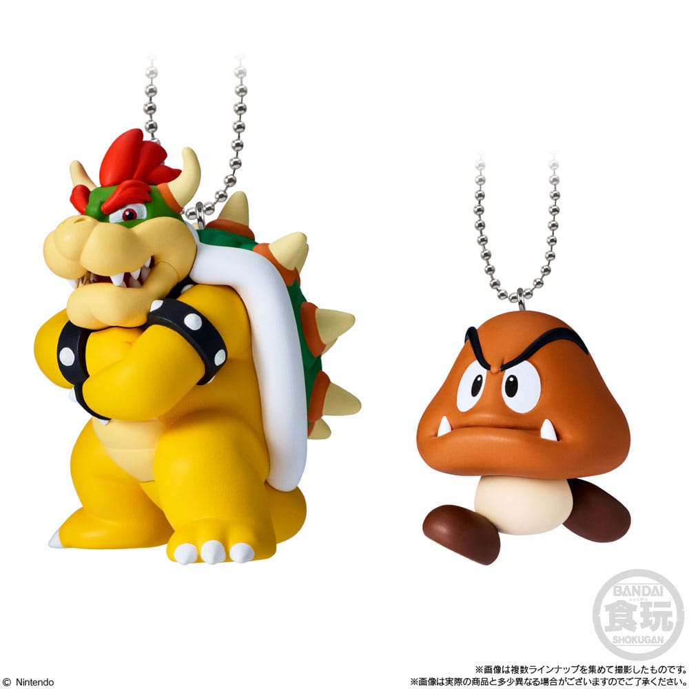 Super Mario Schlüssenanhänger 5 cm Mascot Charm Collection Wave 2 Blind Bag Display (10) - Preorder - ETA: 25.05.2026