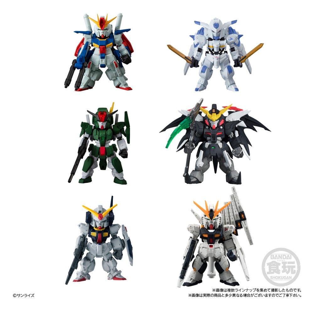Gundam Converge Minifigur Wave 30 6 cm Display (10) - Preorder - ETA: 25.05.2027