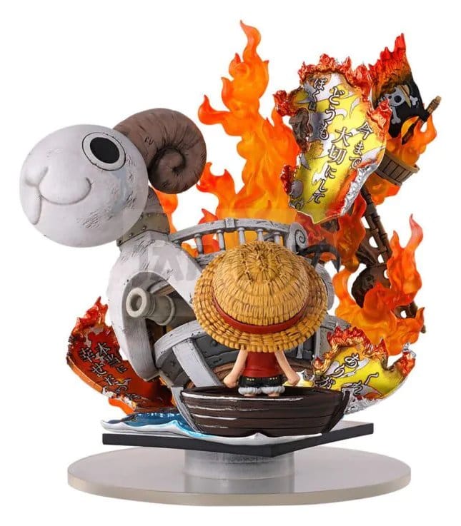 One Piece Niformation Tsukuru PVC Statue Going Merry Memories of the Journey 10 cm - Versand: 7 Tage nach Bestellung
