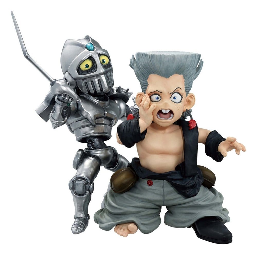 JoJo's Bizarre Adventure Ichibansho PVC Statue Kid Polnareff & Kid Chariot 8 cm - Versand: 7 Tage nach Bestellung