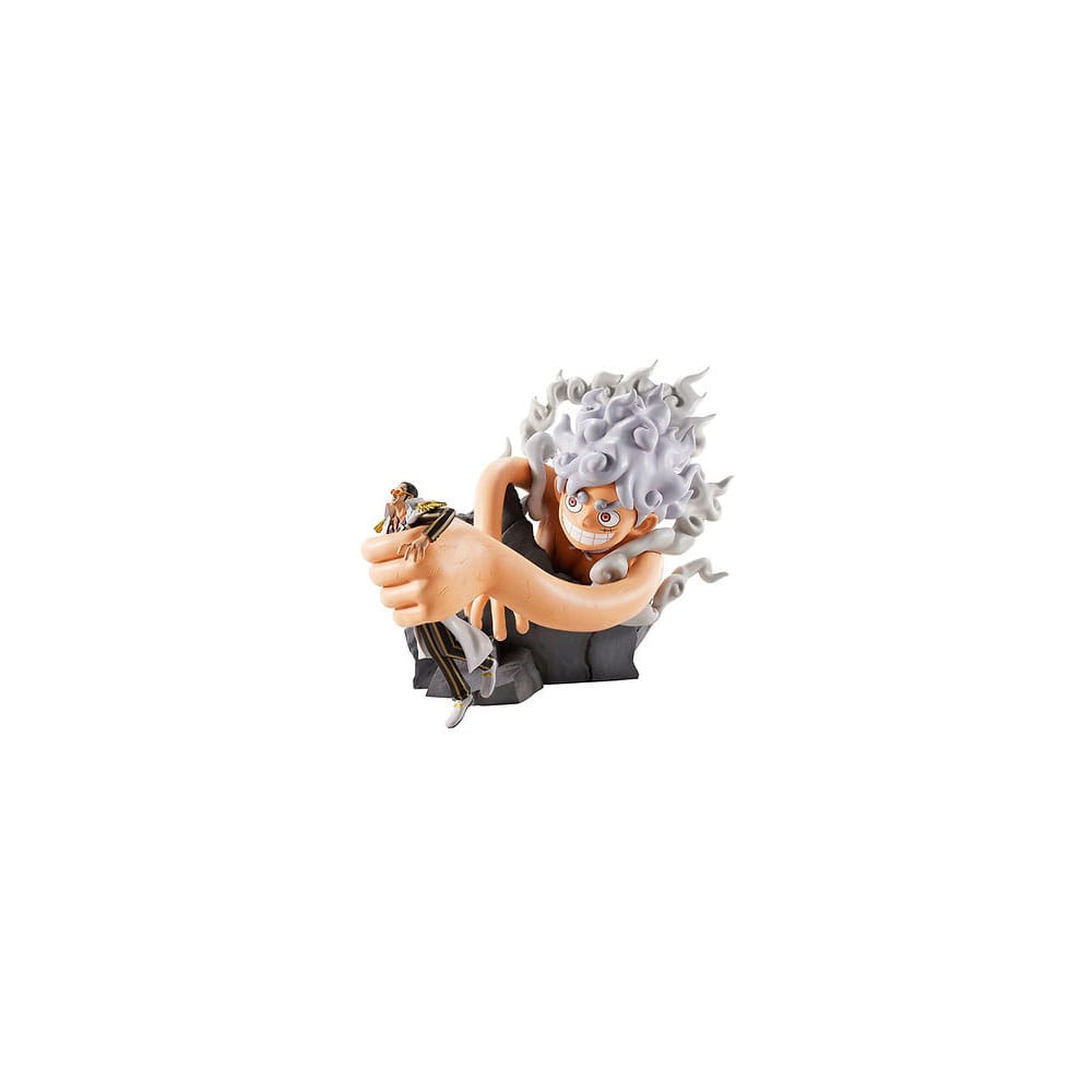 One Piece Burst of Energy Collection Ichibansho PVC Statue Monkey D Luffy Gear 5 vs Borsalino 20 cm - Preorder - ETA: 25.05.2026