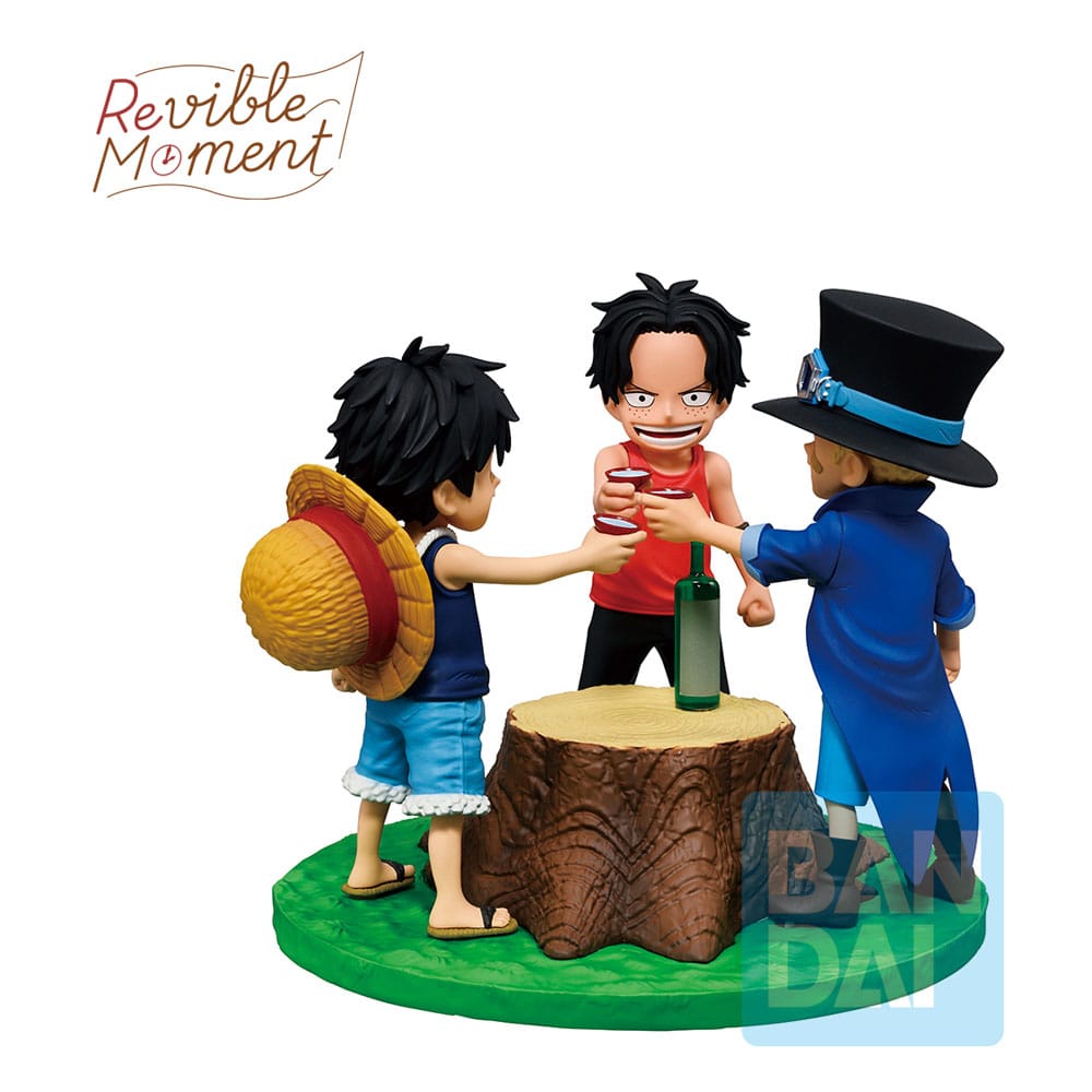 One Piece Dramatic Memories Ichibansho PVC Statue Ace & Sabo & Luffy 10 cm - Preorder - ETA: 25.06.2026
