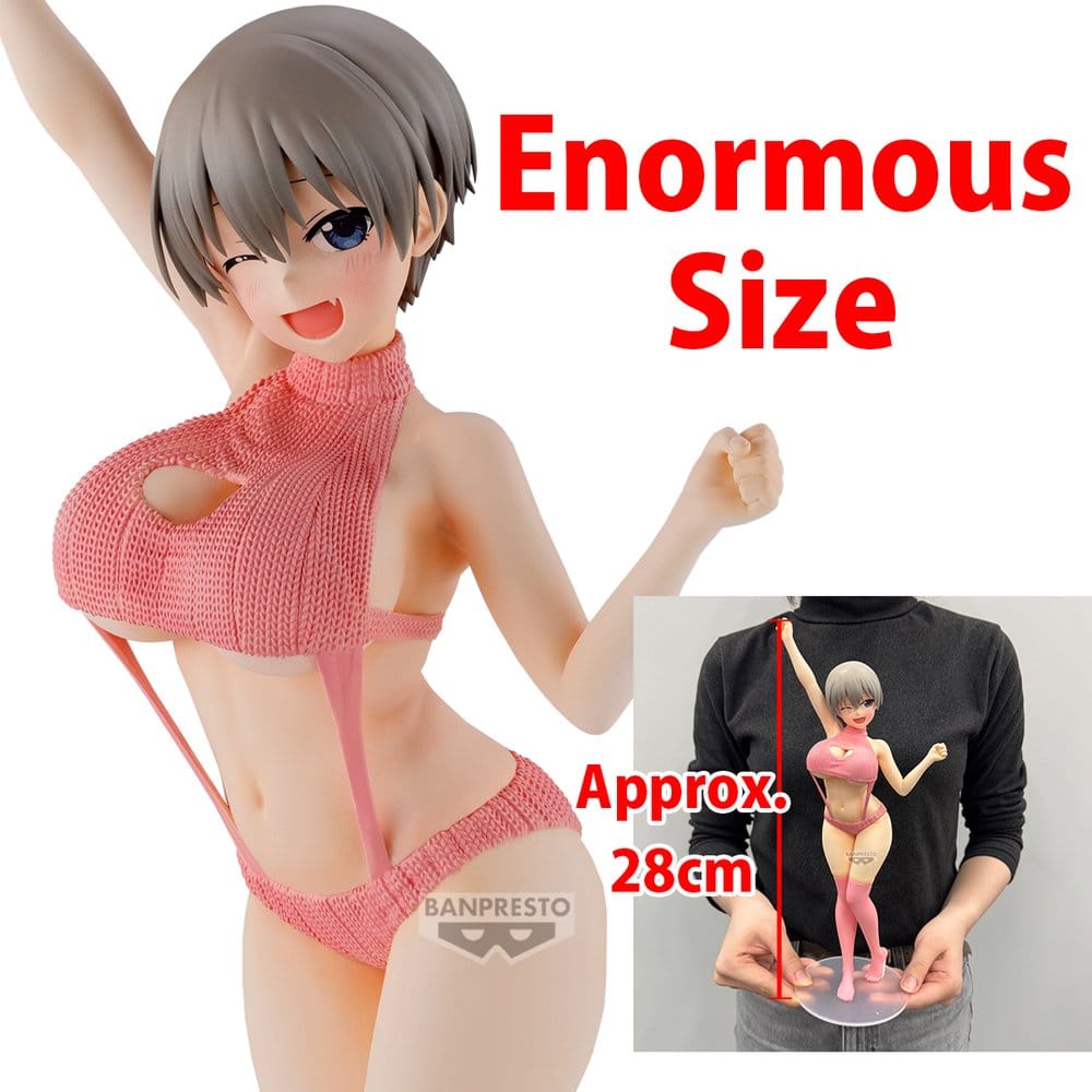 Uzaki-chan Wants to Hang Out! Eternal Romance PVC-Figur Hana Uzaki (Sweater Swimsuit Ver.) 28 cm - Preorder - ETA: 25.03.2027
