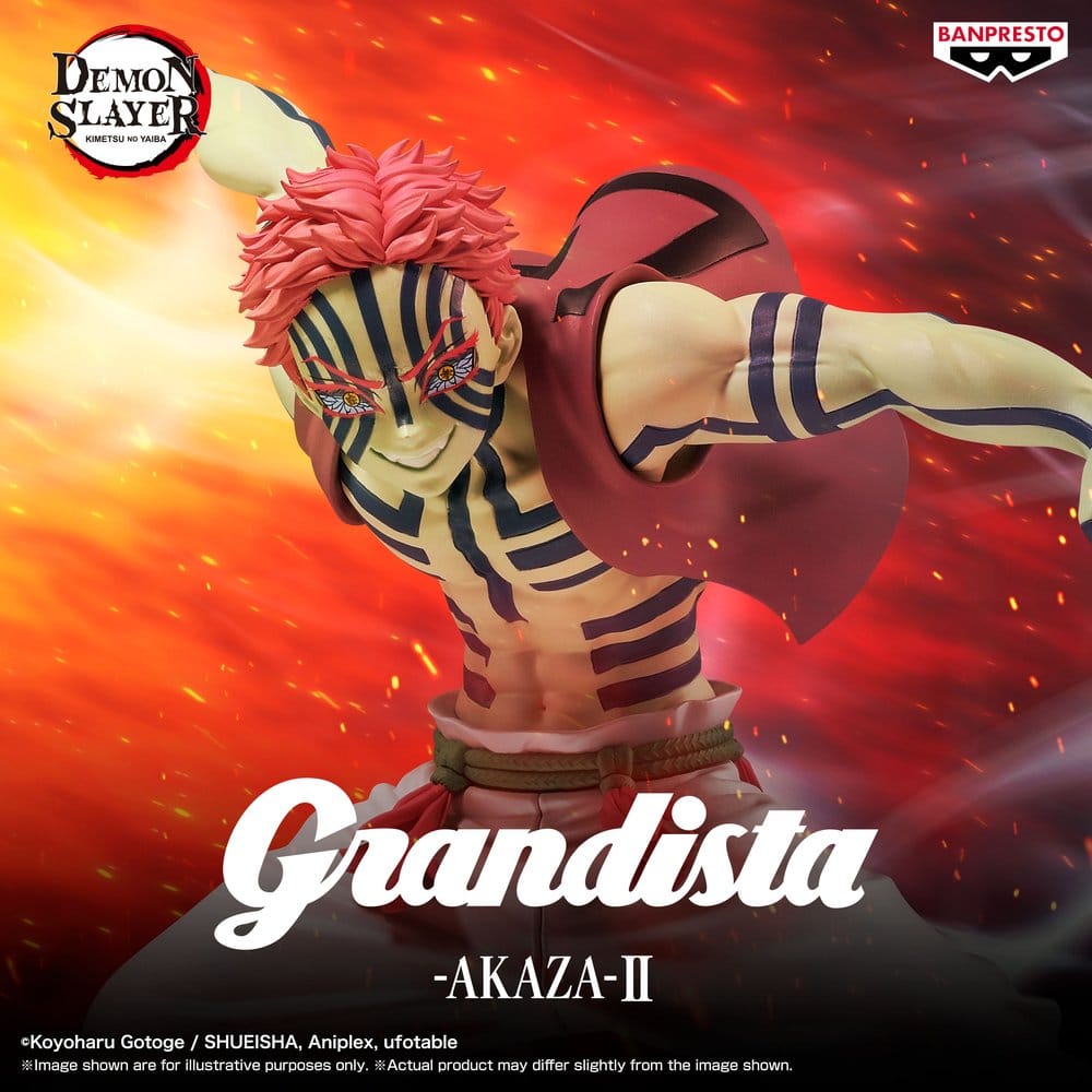 Demon Slayer: Kimetsu no Yaiba Grandista PVC-Figur Akaza II 23 cm - Preorder - ETA: 23.04.2027