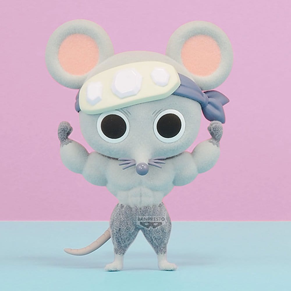 Demon Slayer: Kimetsu no Yaiba Fluffy Puffy PVC-Figur Muscular Mice (Ver. A) 7 cm - Preorder - ETA: 25.01.2027