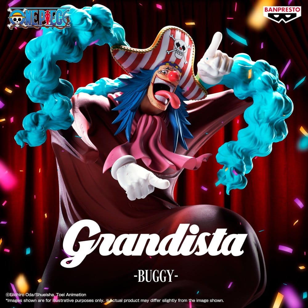 One Piece Grandista PVC-Figur Buggy 25 cm - Preorder - ETA: 25.03.2027