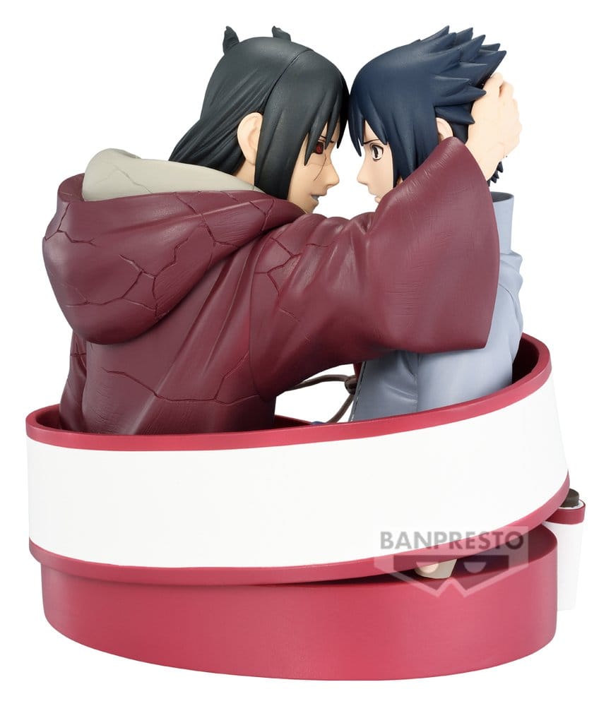Naruto Shippuden Portrelic PVC-Figur Sasuke Uchiha & Itachi Uchiha 12 cm - Preorder - ETA: 25.06.2027