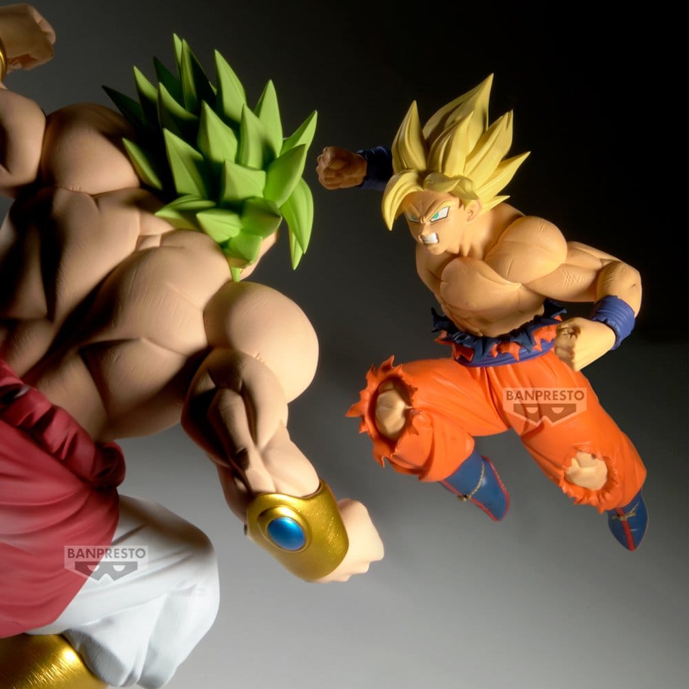 Dragon Ball Z Match Makers PVC-Figur Super Saiyan Son Goku vs. Broly ver. A Super Saiyan Son Goku 13 cm - Preorder - ETA: 25.06.2027
