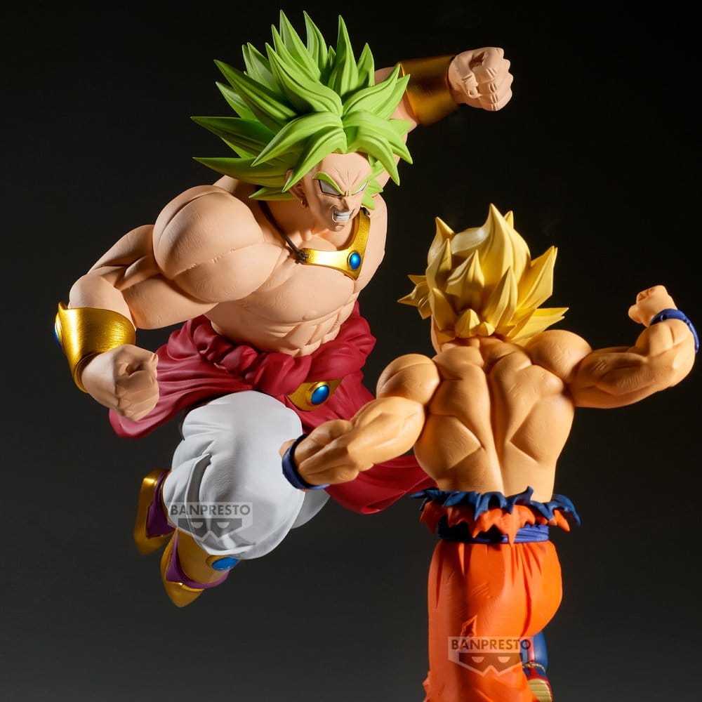 Dragon Ball Z Match Makers PVC-Figur Super Saiyan Son Goku vs. Broly ver. B Broly 15 cm - Preorder - ETA: 25.06.2027