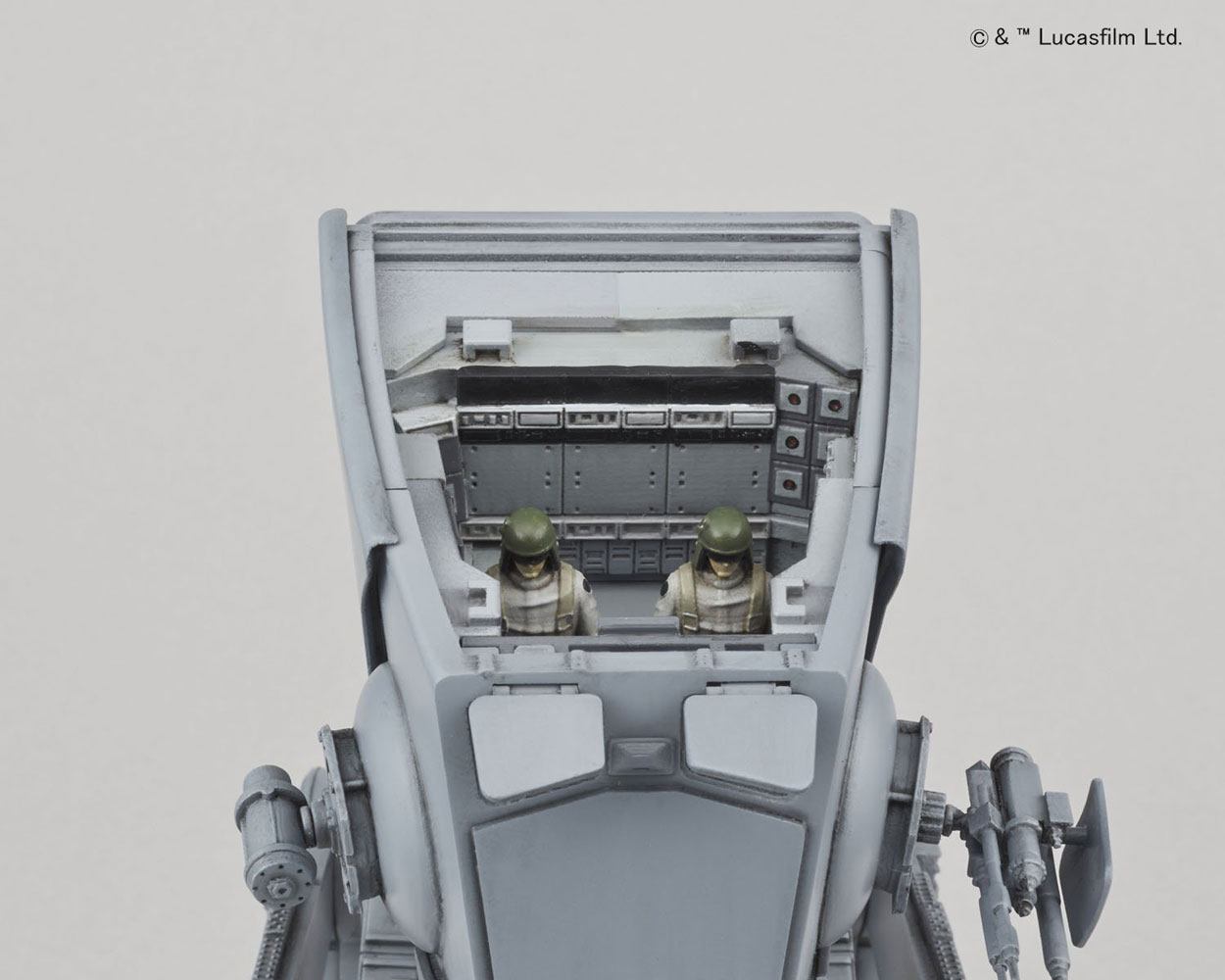Star Wars Plastik-Modellbausatz 1/48 AT-ST - Versand: 5-7 Tage nach Bestellung