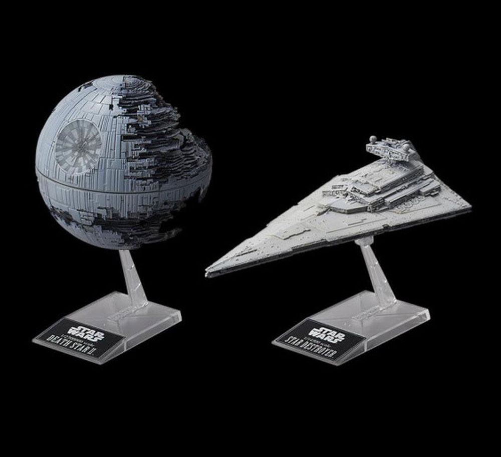Star Wars Modellbausatz Death Star II & Imperial Star Destroyer - Versand: 5-7 Tage nach Bestellung