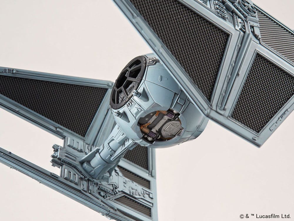Star Wars Modellbausatz 1/72 Tie Interceptor 10 cm - Versand: 5-7 Tage nach Bestellung