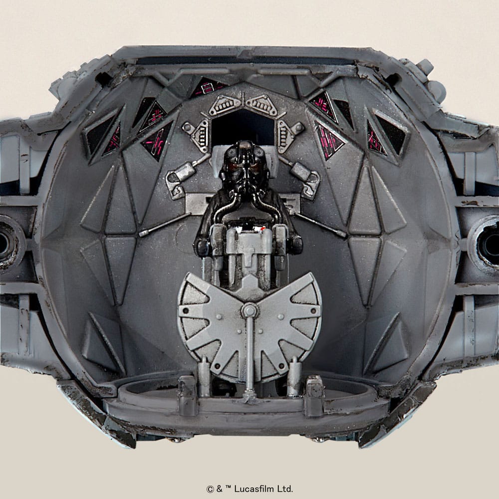 Star Wars Modellbausatz 1/72 Tie Interceptor 10 cm - Versand: 5-7 Tage nach Bestellung