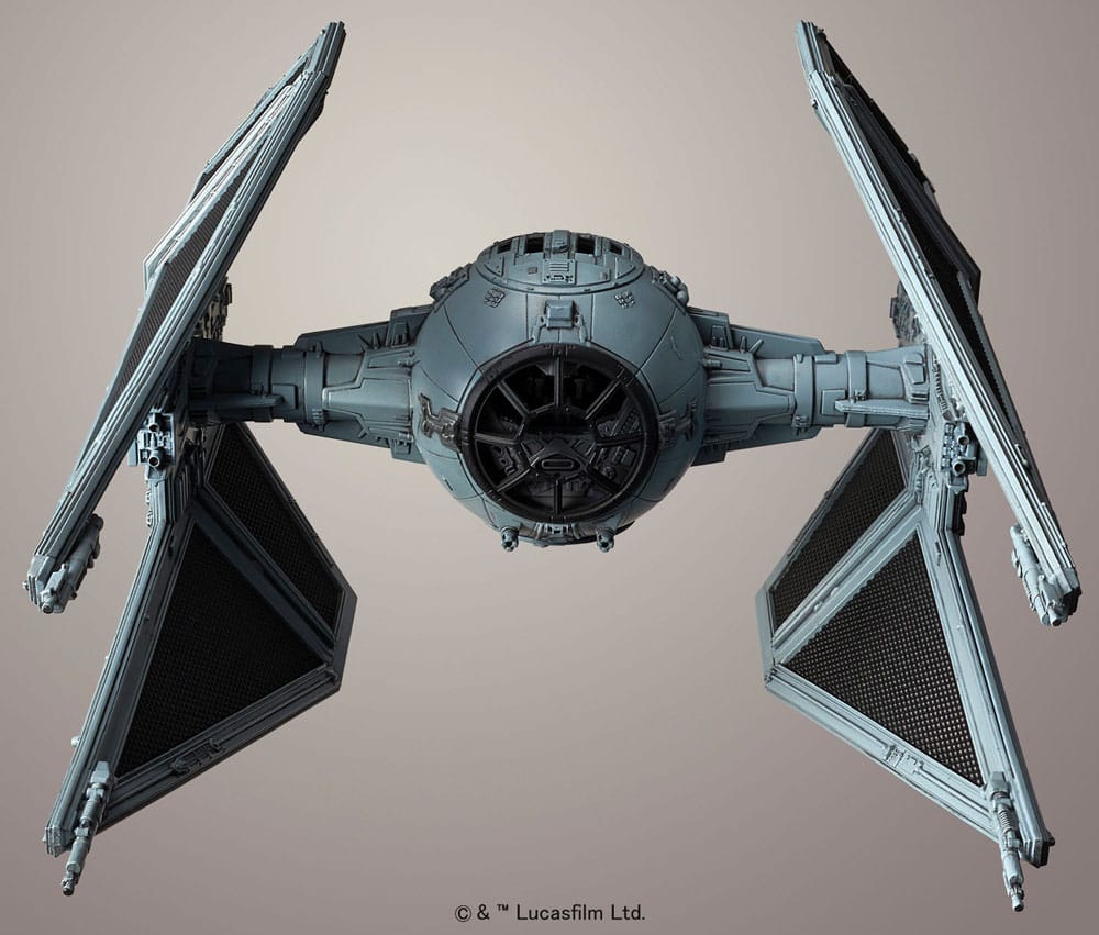 Star Wars Modellbausatz 1/72 Tie Interceptor 10 cm - Versand: 5-7 Tage nach Bestellung