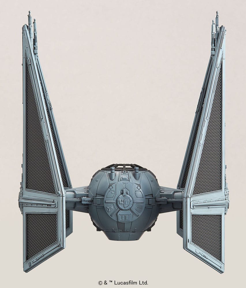 Star Wars Modellbausatz 1/72 Tie Interceptor 10 cm - Versand: 5-7 Tage nach Bestellung