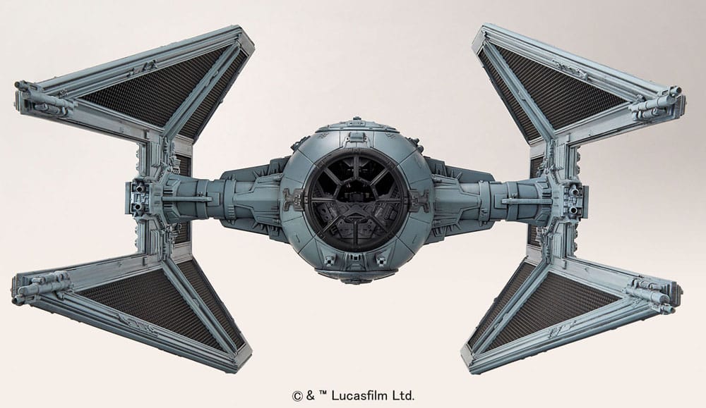 Star Wars Modellbausatz 1/72 Tie Interceptor 10 cm - Versand: 5-7 Tage nach Bestellung