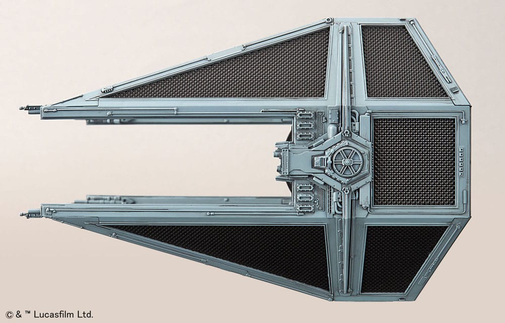 Star Wars Modellbausatz 1/72 Tie Interceptor 10 cm - Versand: 5-7 Tage nach Bestellung