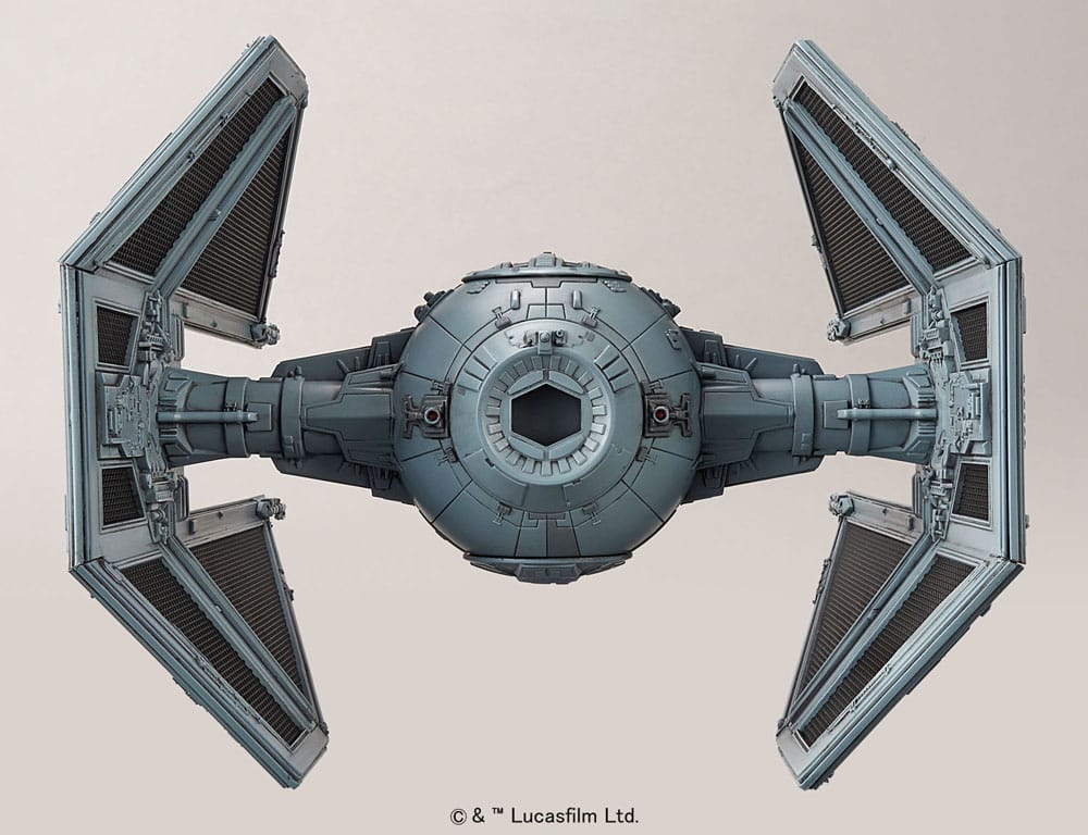 Star Wars Modellbausatz 1/72 Tie Interceptor 10 cm - Versand: 5-7 Tage nach Bestellung