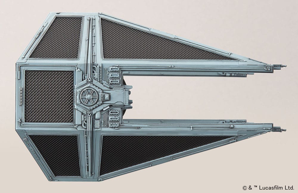 Star Wars Modellbausatz 1/72 Tie Interceptor 10 cm - Versand: 5-7 Tage nach Bestellung