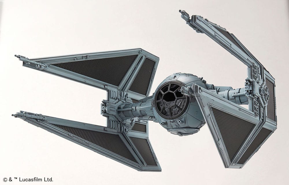 Star Wars Modellbausatz 1/72 Tie Interceptor 10 cm - Versand: 5-7 Tage nach Bestellung
