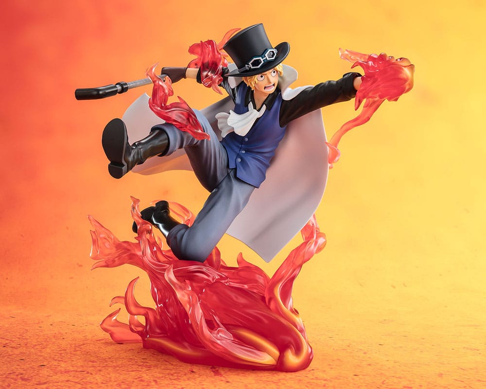One Piece Figuarts ZERO Extra Battle PVC Statue Sabo Fire Fist Rook Check 19 cm - Versand: 5-7 Tage nach Bestellung