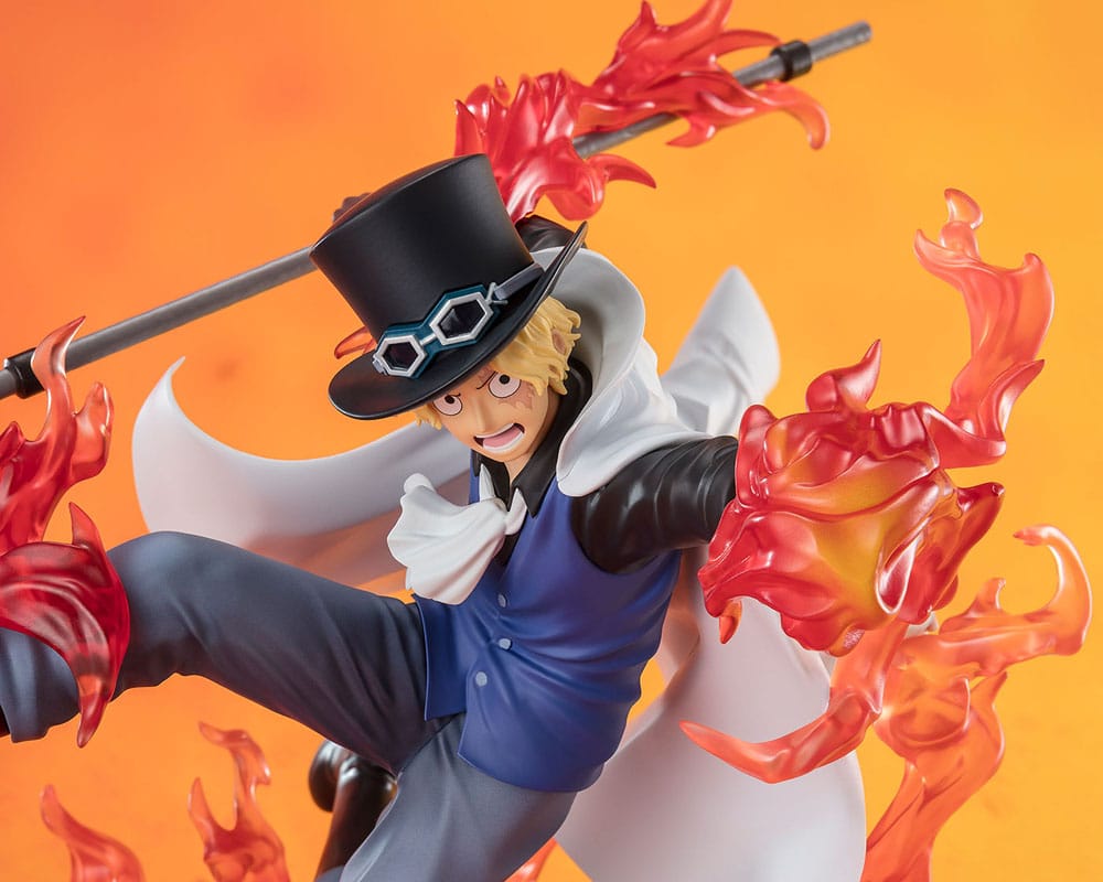 One Piece Figuarts ZERO Extra Battle PVC Statue Sabo Fire Fist Rook Check 19 cm - Versand: 5-7 Tage nach Bestellung