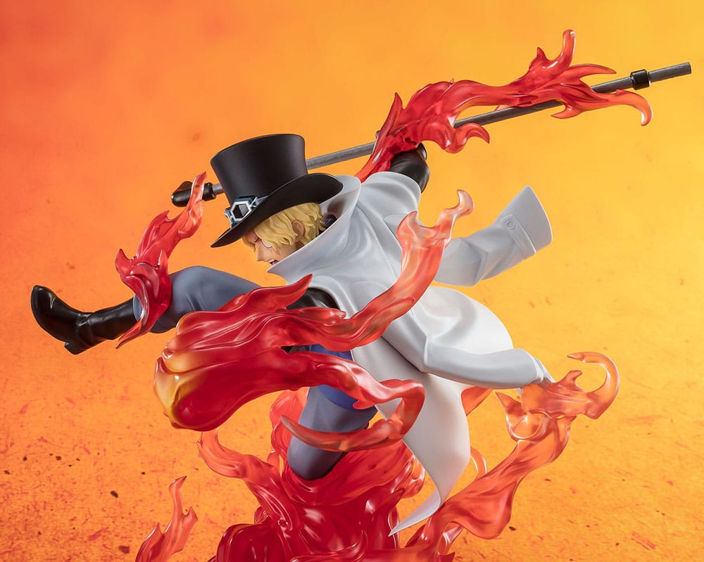 One Piece Figuarts ZERO Extra Battle PVC Statue Sabo Fire Fist Rook Check 19 cm - Versand: 5-7 Tage nach Bestellung