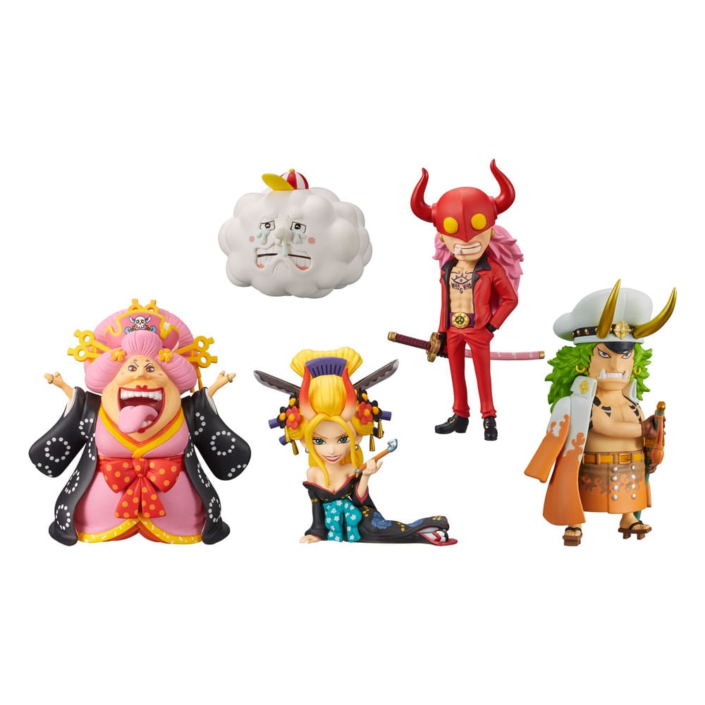 One Piece WCF Minifigur (1) - 7 cm Wanokuni Onigashima 1 - random selection - sofort lieferbar
