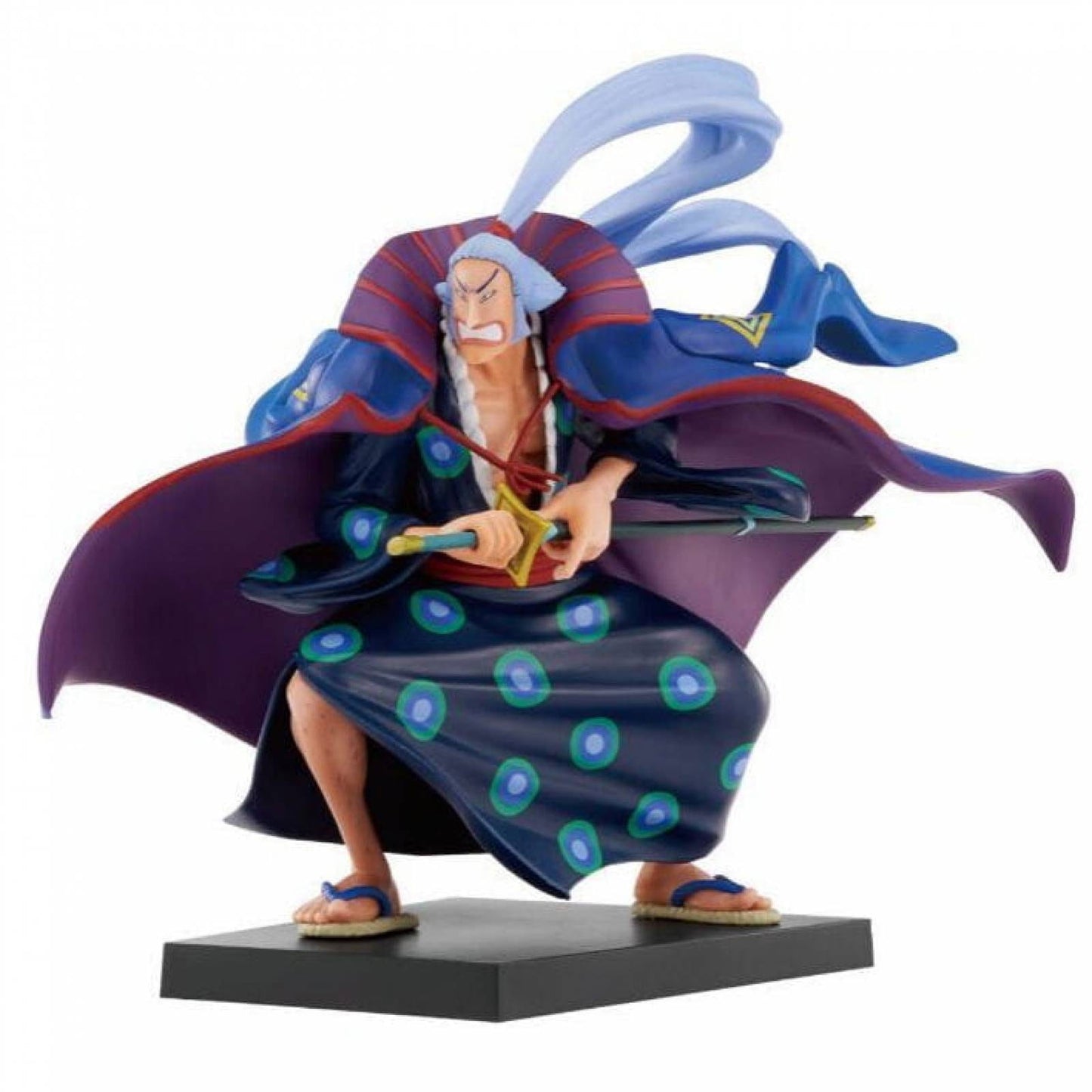 One Piece Ichibansho PVC Statue Denjiro (The Nine Red Scabbards is Here) 13 cm - Versand: 5-7 Tage nach Bestellung