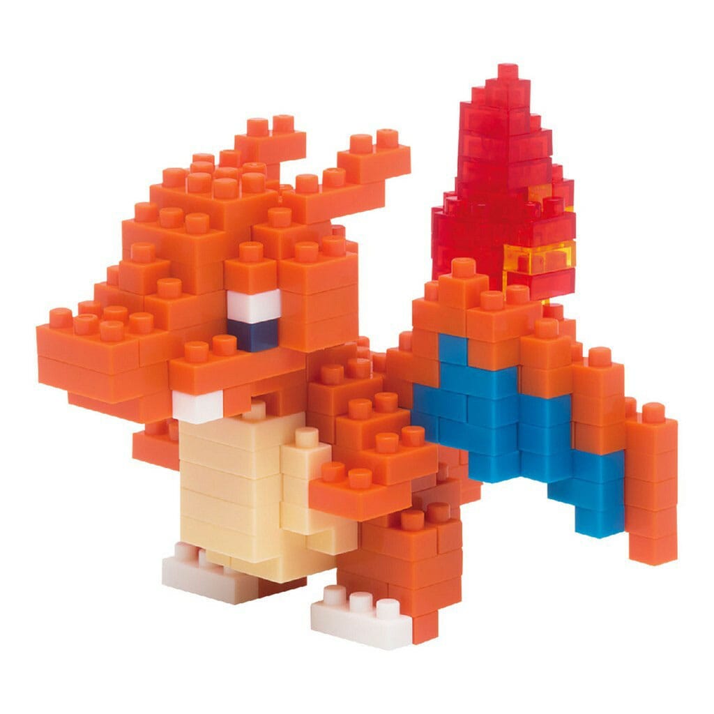 Pokemon: Charizard Nanoblock - Versand: 5-7 Tage nach Bestellung
