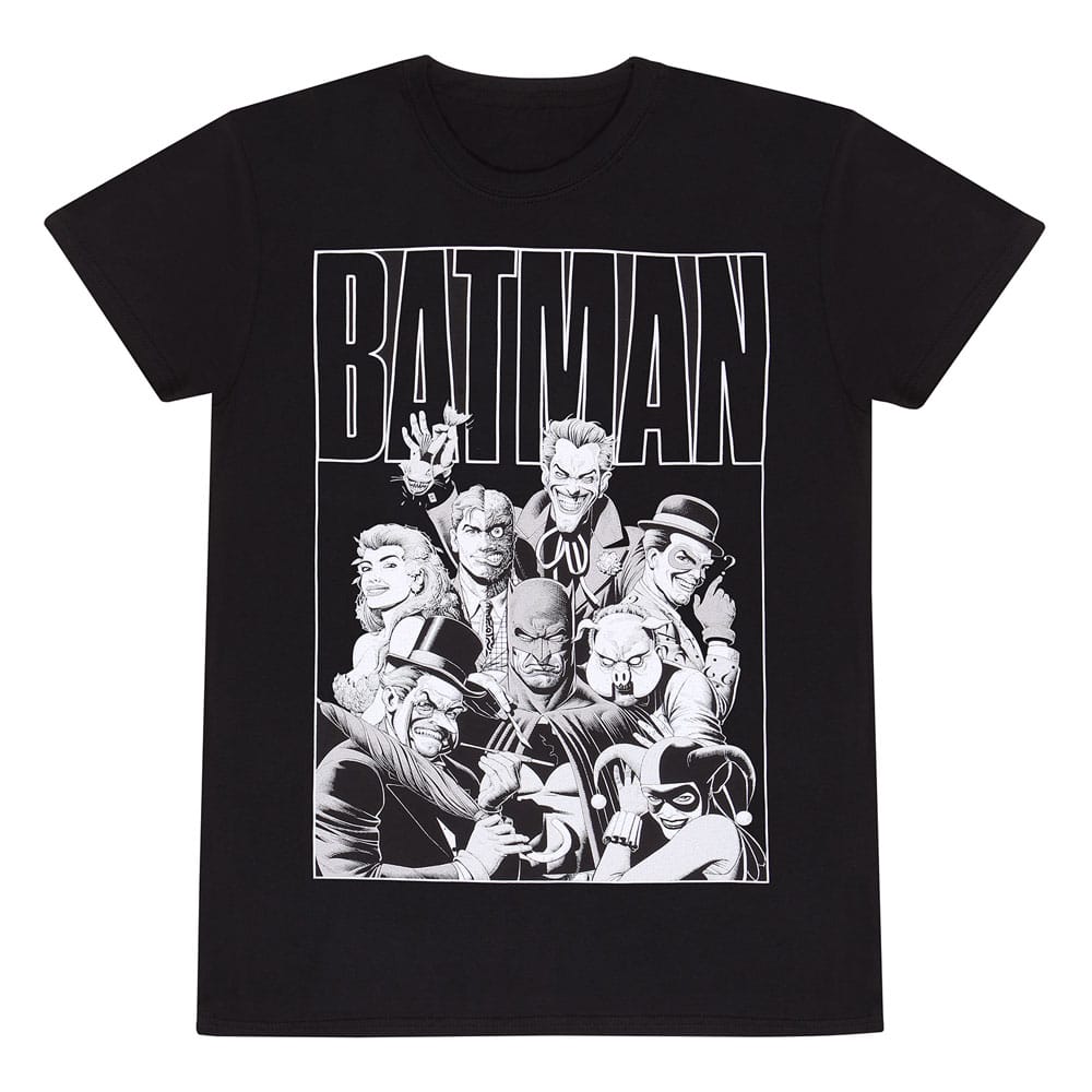 Batman T-Shirt Rogues Gallery Größe XL - Preorder - ETA: 08.09.2025