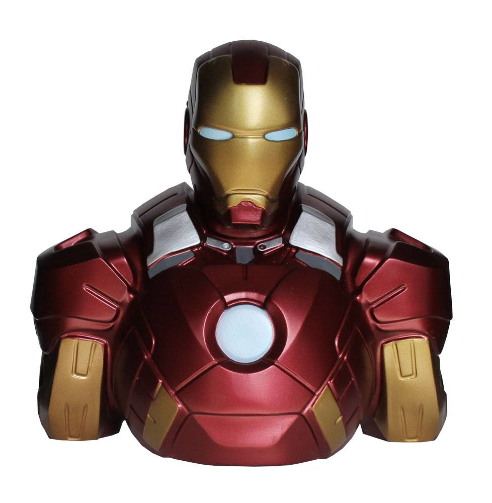 Marvel Comics Spardose Iron Man 22 cm - Versand: 5-7 Tage nach Bestellung
