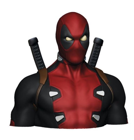 Marvel Comics Spardose Deadpool 20 cm - Versand: 5-7 Tage nach Bestellung