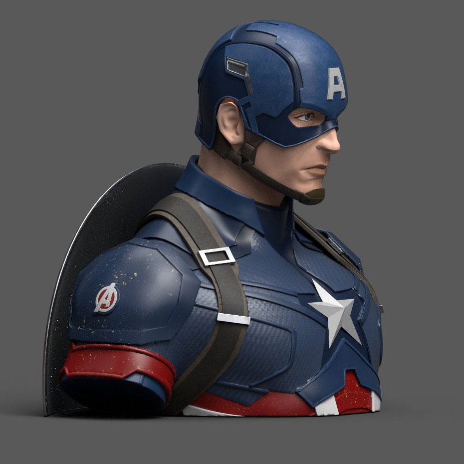 Avengers Endgame Spardose Captain America 20 cm - Preorder - ETA: 24.01.2026