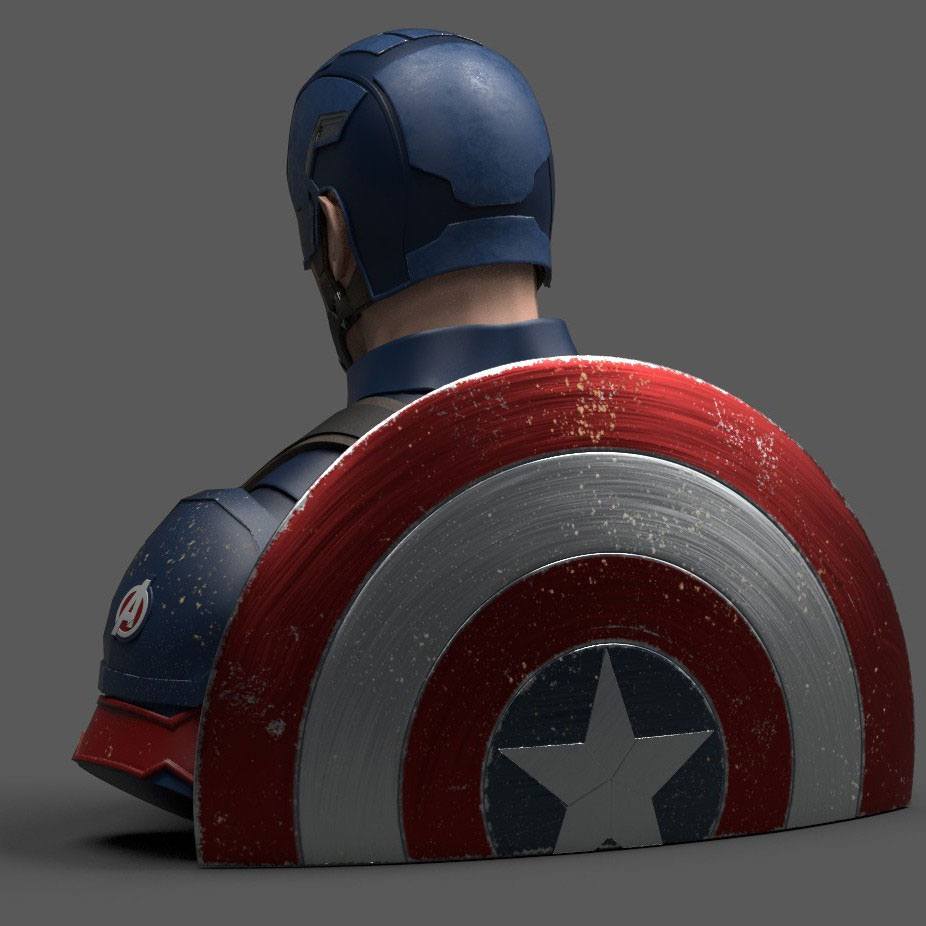 Avengers Endgame Spardose Captain America 20 cm - Preorder - ETA: 24.01.2026