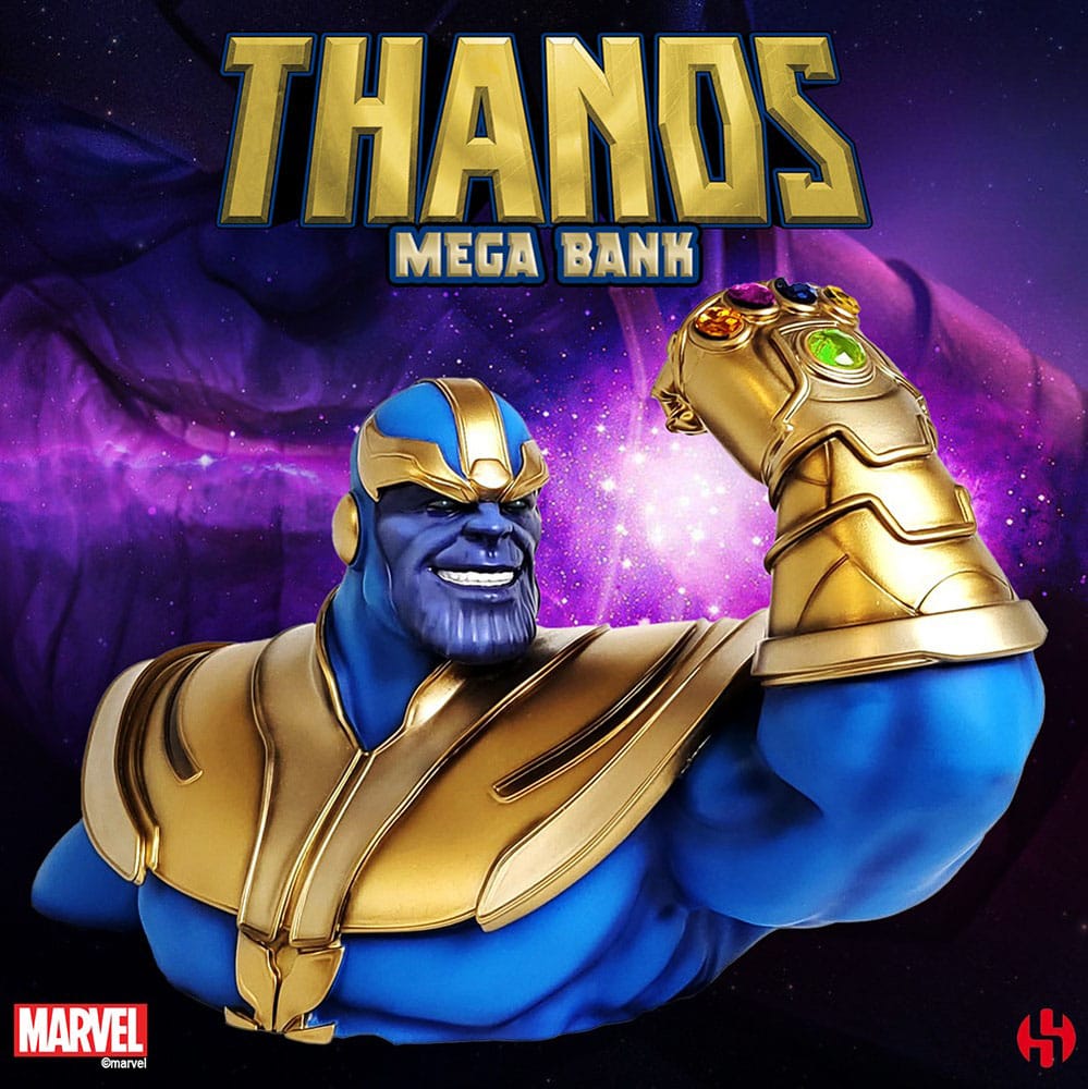 Marvel Comics Spardose Thanos 23 cm - Preorder - ETA: 24.01.2026