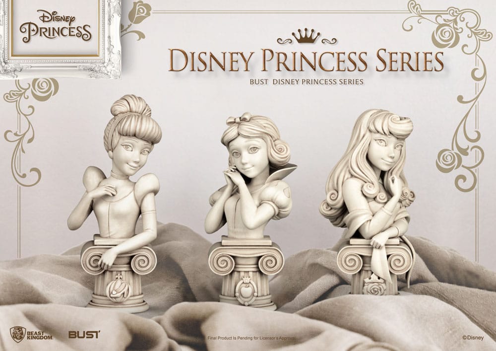 Disney Princess Series PVC Büste Cindarella 15 cm - Versand: 5-7 Tage nach Bestellung