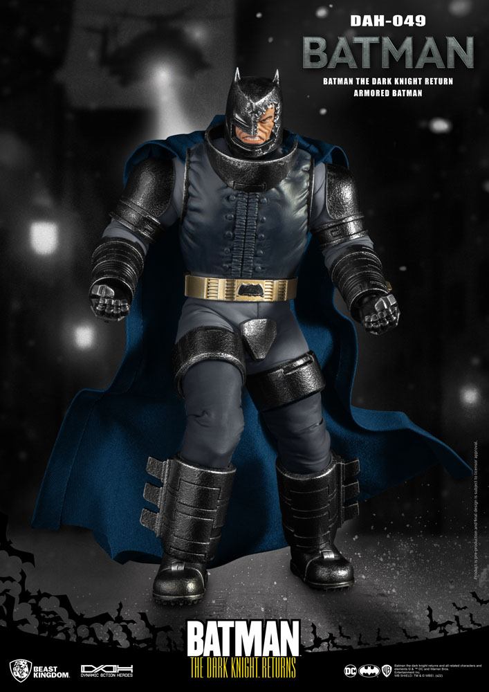 Batman The Dark Knight Returns Dynamic 8ction Heroes Actionfigur 1/9 Armored Batman 21 cm - Versand: 5-7 Tage nach Bestellung