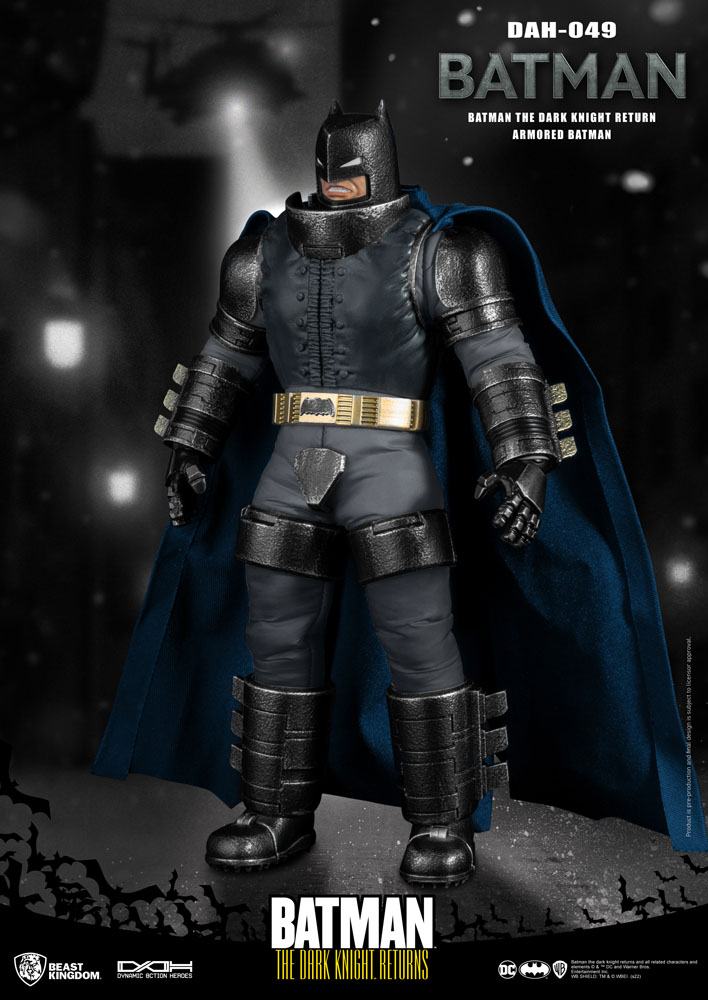 Batman The Dark Knight Returns Dynamic 8ction Heroes Actionfigur 1/9 Armored Batman 21 cm - Versand: 5-7 Tage nach Bestellung