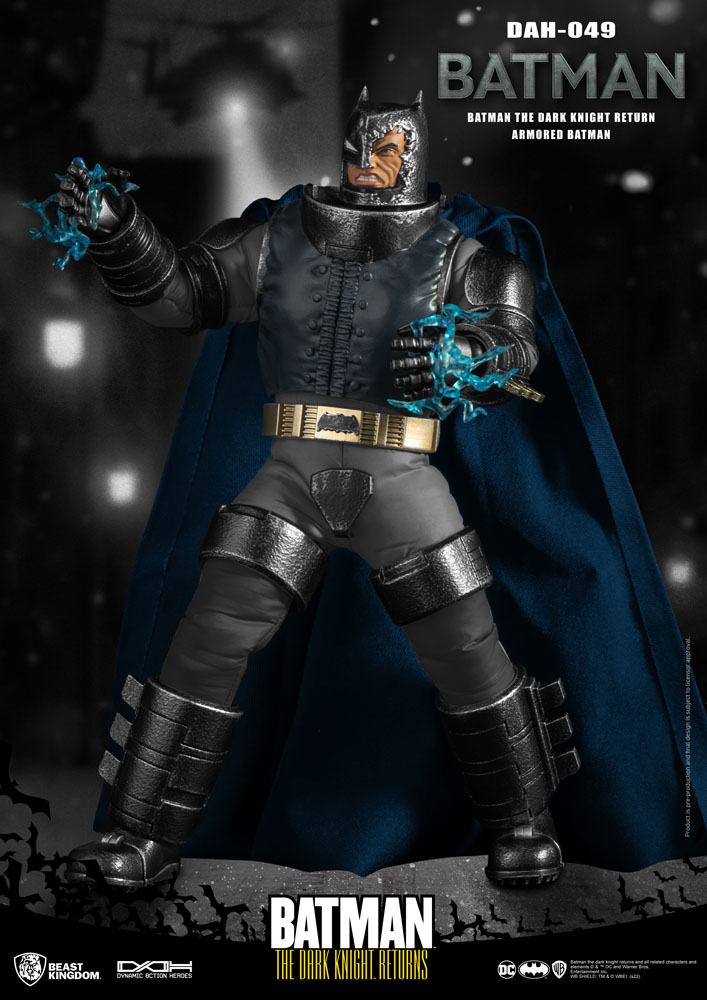 Batman The Dark Knight Returns Dynamic 8ction Heroes Actionfigur 1/9 Armored Batman 21 cm - Versand: 5-7 Tage nach Bestellung