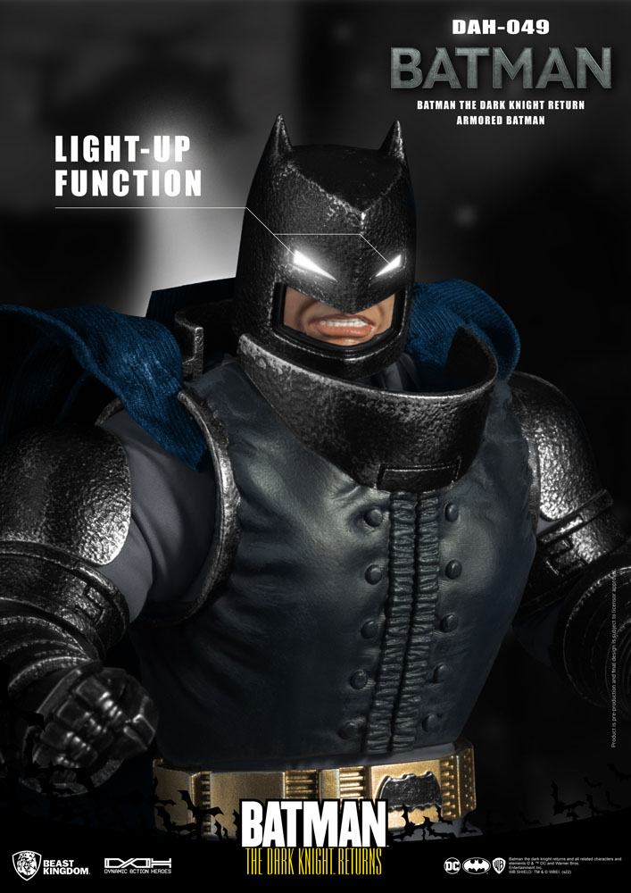 Batman The Dark Knight Returns Dynamic 8ction Heroes Actionfigur 1/9 Armored Batman 21 cm - Versand: 5-7 Tage nach Bestellung