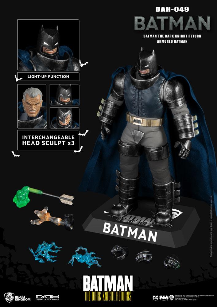 Batman The Dark Knight Returns Dynamic 8ction Heroes Actionfigur 1/9 Armored Batman 21 cm - Versand: 5-7 Tage nach Bestellung